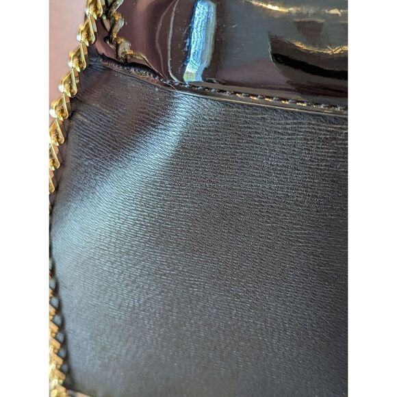 Lulu by Guinness, elegant black shoulder bag or clutch. - Picture 5 of 6